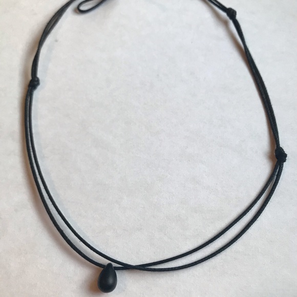 Black Choker Necklace | Cord Choker Native Tribe - Picture 5 of 13